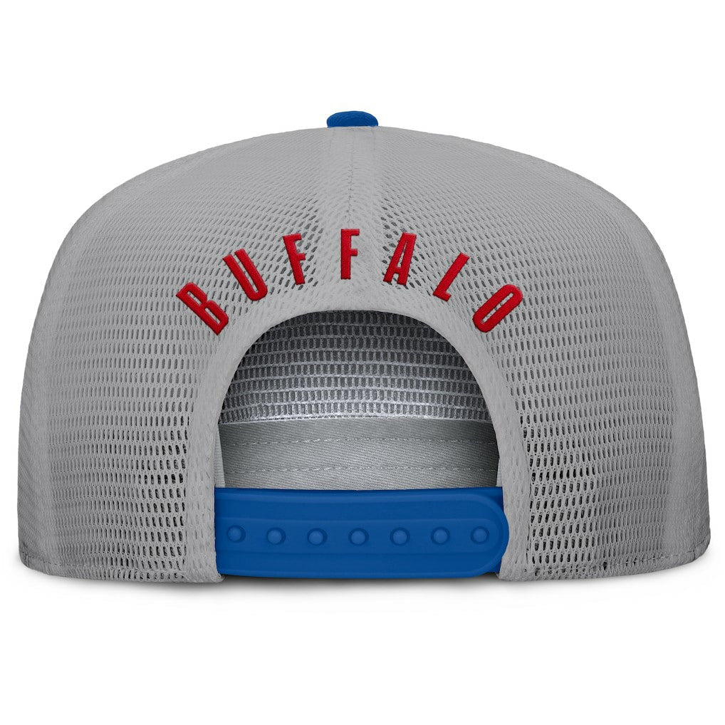 Buffalo Bills Edge Rush Trucker Adjustable Hat - Royal/Gray discount