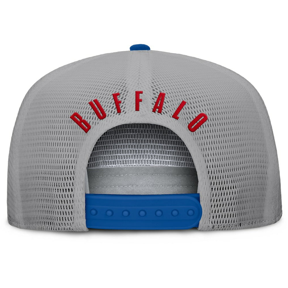 Buffalo Bills Edge Rush Trucker Adjustable Hat - Royal/Gray discount
