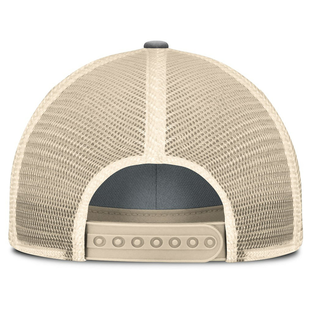 Las Vegas Raiders Heritage Bootleg Trucker Adjustable Hat - Gray discount