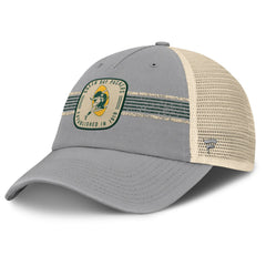 Green Bay Packers Heritage Bootleg Trucker Adjustable Hat - Gray for sale