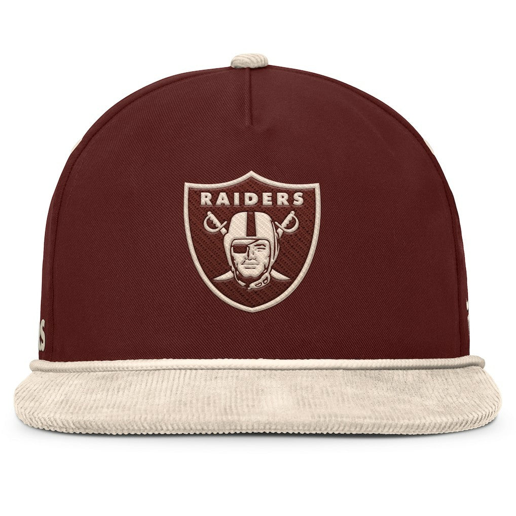 Las Vegas Raiders NFL Reminisce Golfer Adjustable Hat - Brown online