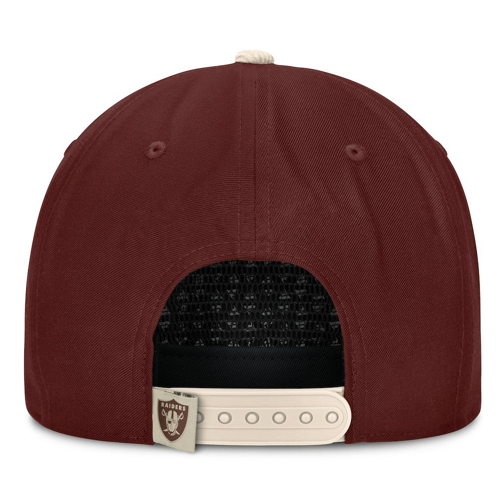 Las Vegas Raiders NFL Reminisce Golfer Adjustable Hat - Brown online