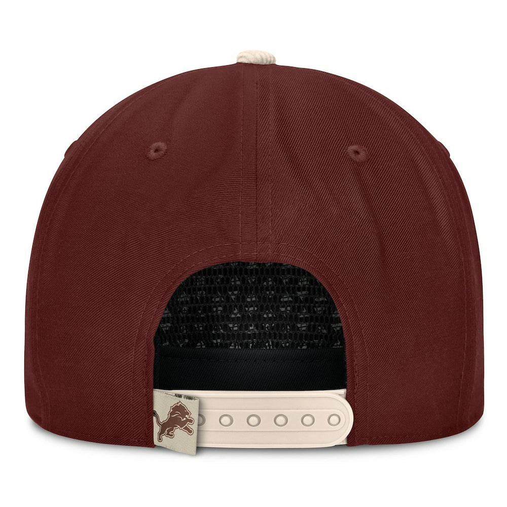Detroit Lions Reminisce Golfer Adjustable Hat - Brown cheap