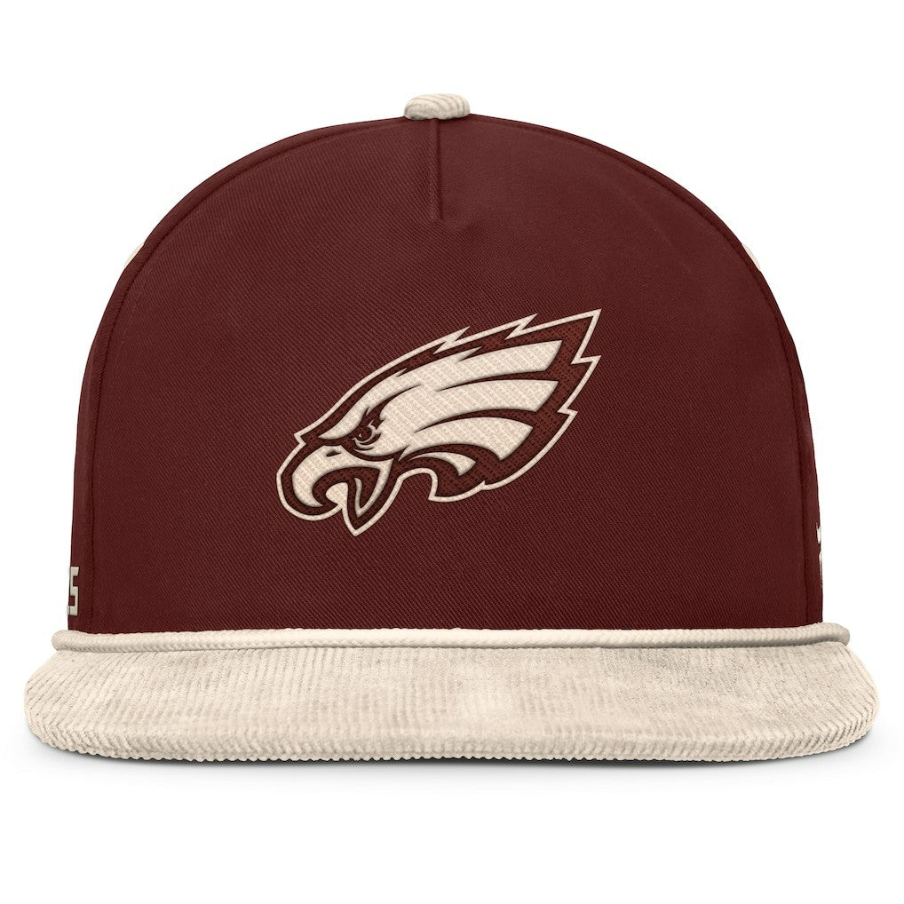 Philadelphia Eagles NFL Reminisce Golfer Adjustable Hat - Brown discount