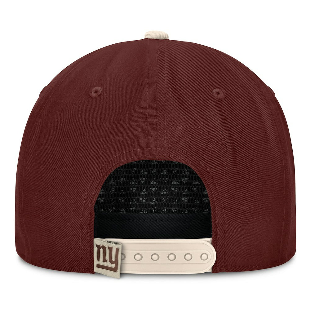 New York Giants NFL Reminisce Golfer Adjustable Hat - Brown cheap