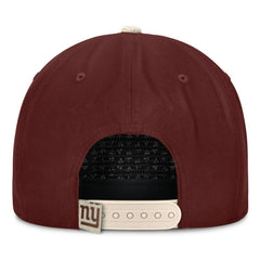 New York Giants NFL Reminisce Golfer Adjustable Hat - Brown cheap