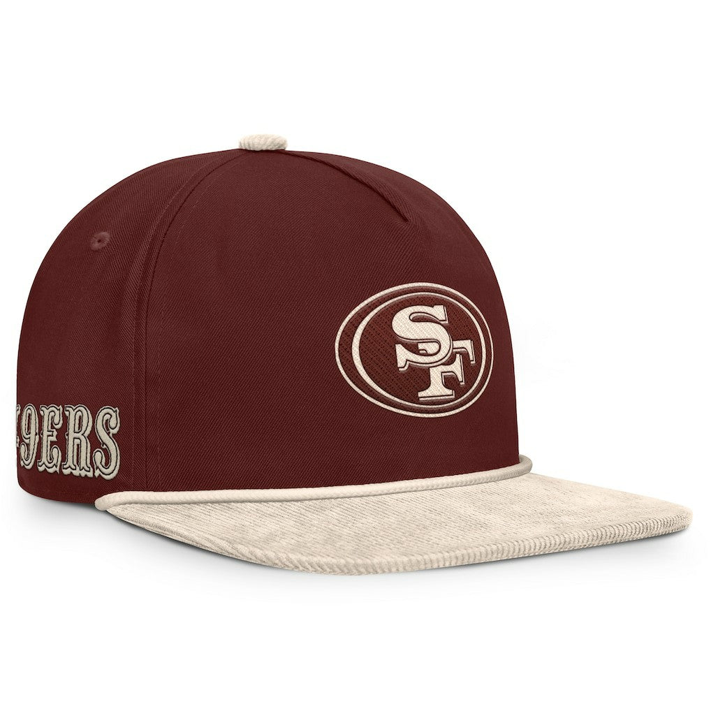 San Francisco 49ers NFL Reminisce Golfer Adjustable Hat - Brown sale
