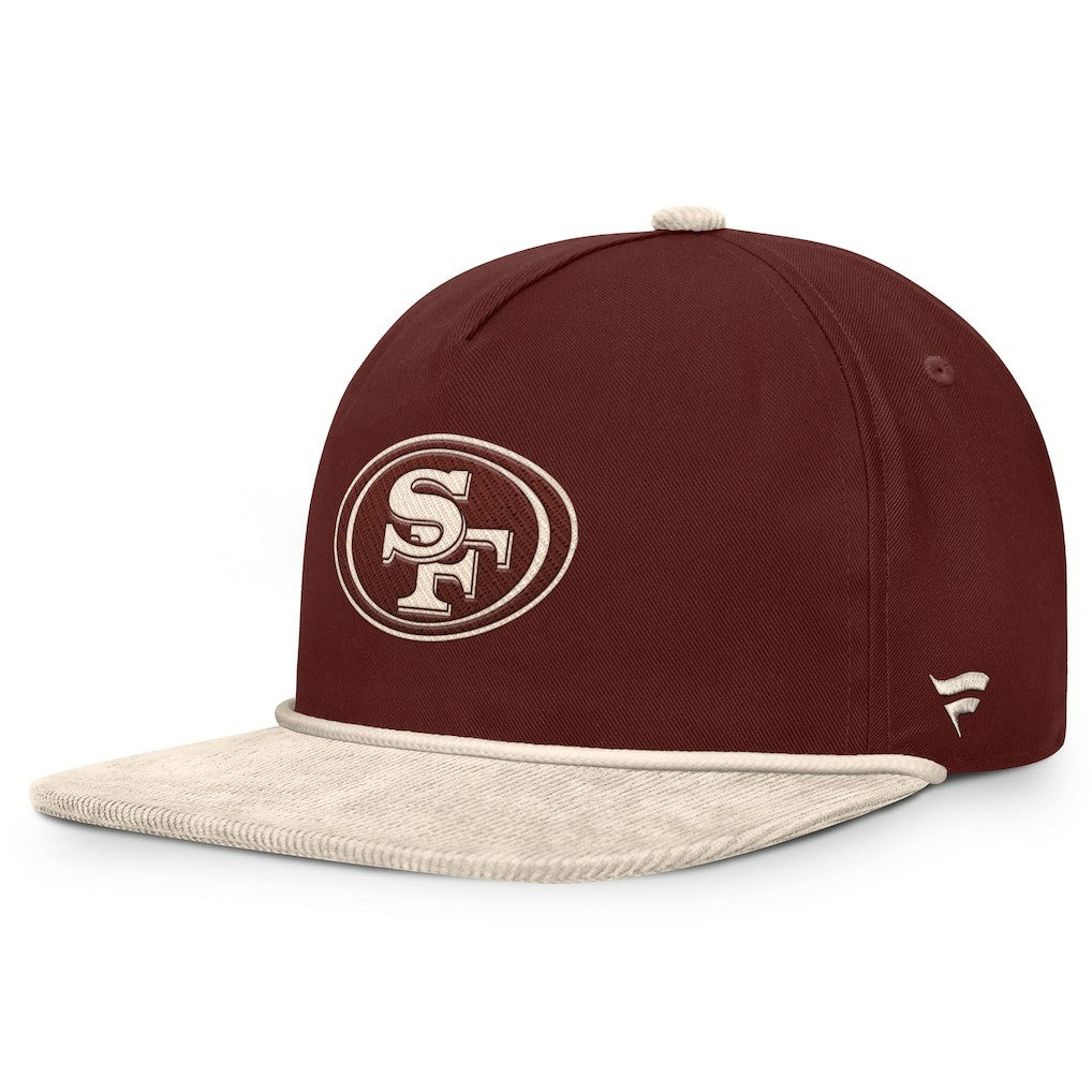 San Francisco 49ers NFL Reminisce Golfer Adjustable Hat - Brown sale