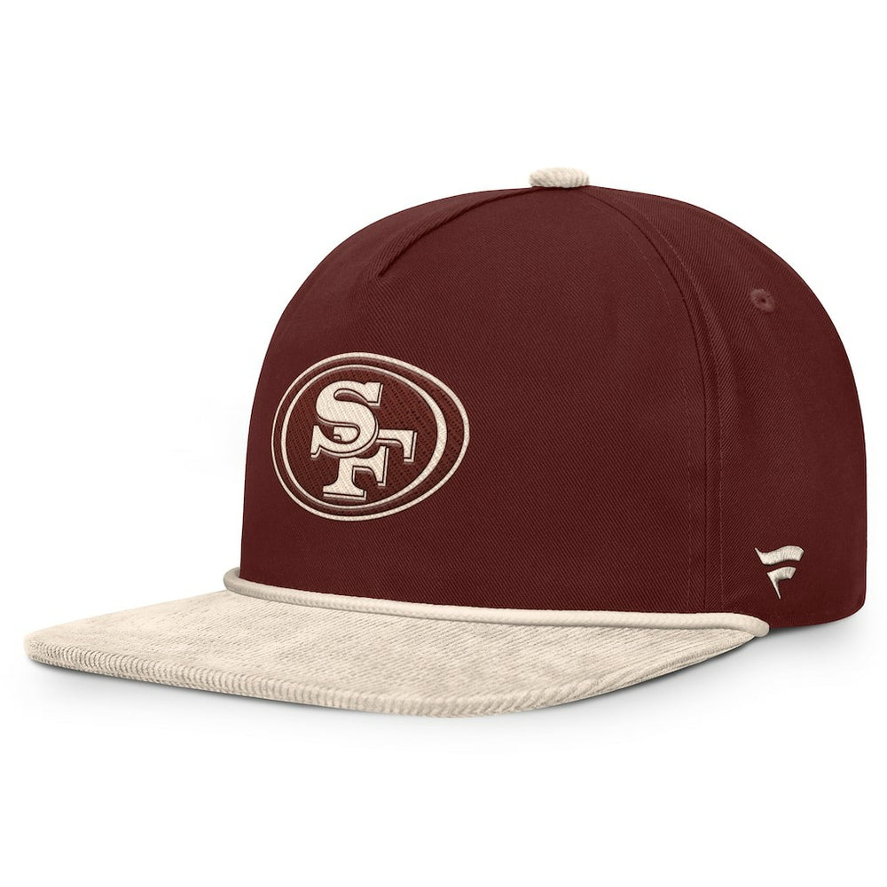 San Francisco 49ers NFL Reminisce Golfer Adjustable Hat - Brown sale