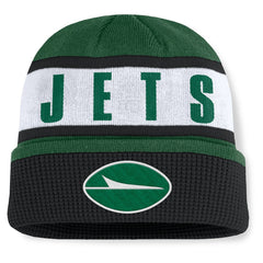 New York Jets Oskie Cuffed Knit Hat - Green/Black outlet