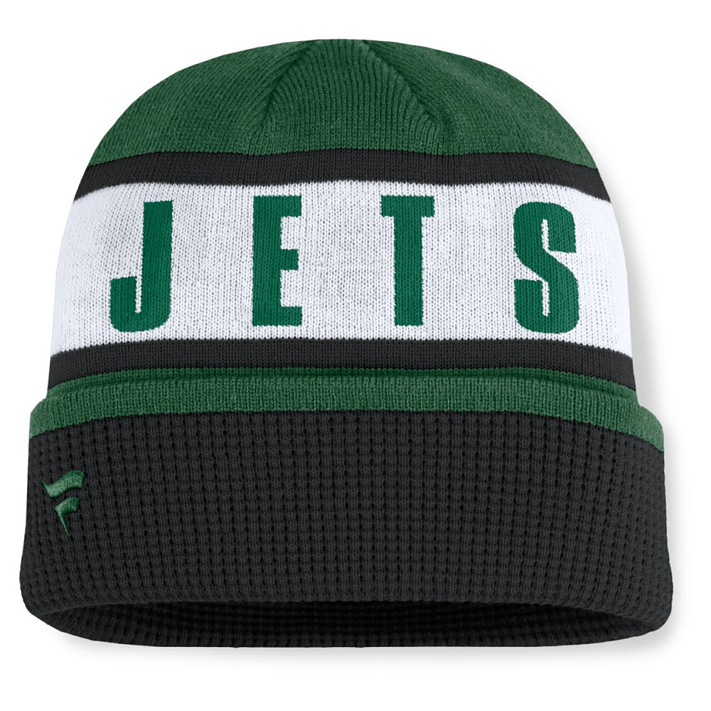 New York Jets Oskie Cuffed Knit Hat - Green/Black outlet