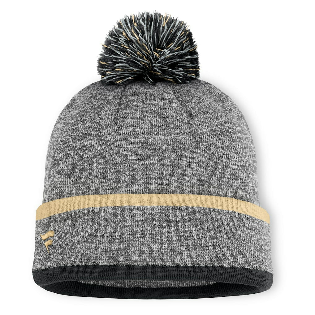 New Orleans Saints Motion Cuffed Knit Hat with Pom - Heather Gray online