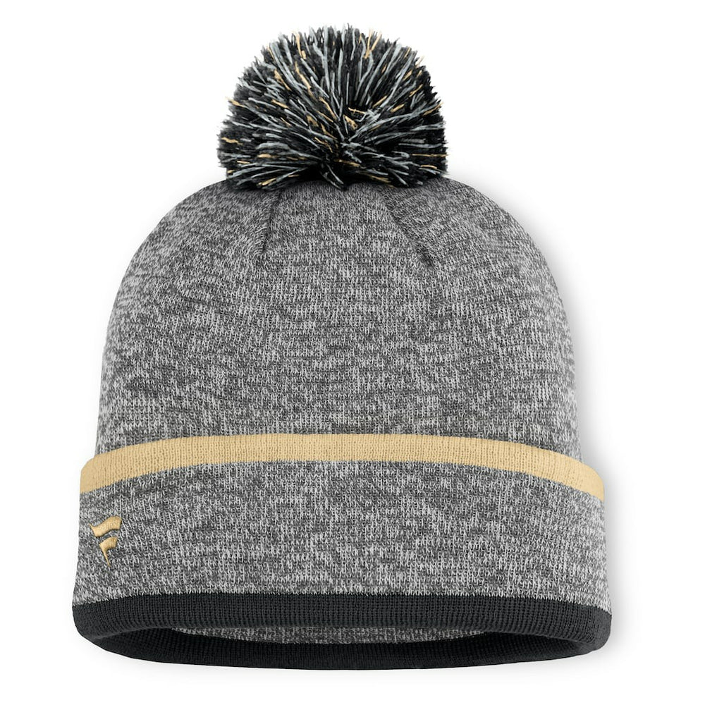 New Orleans Saints Motion Cuffed Knit Hat with Pom - Heather Gray online