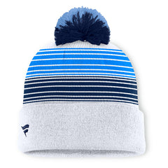 Tennessee Titans Ghost Cuffed Knit Hat with Pom - White outlet