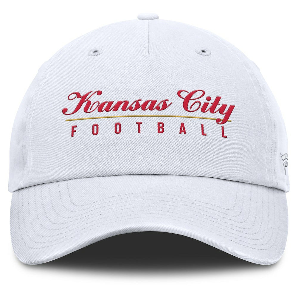 Kansas City Chiefs Women's Harmony Adjustable Hat - White for sale