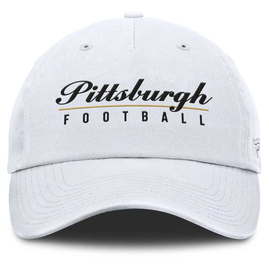 Pittsburgh Steelers Women's Harmony Adjustable Hat - White outlet