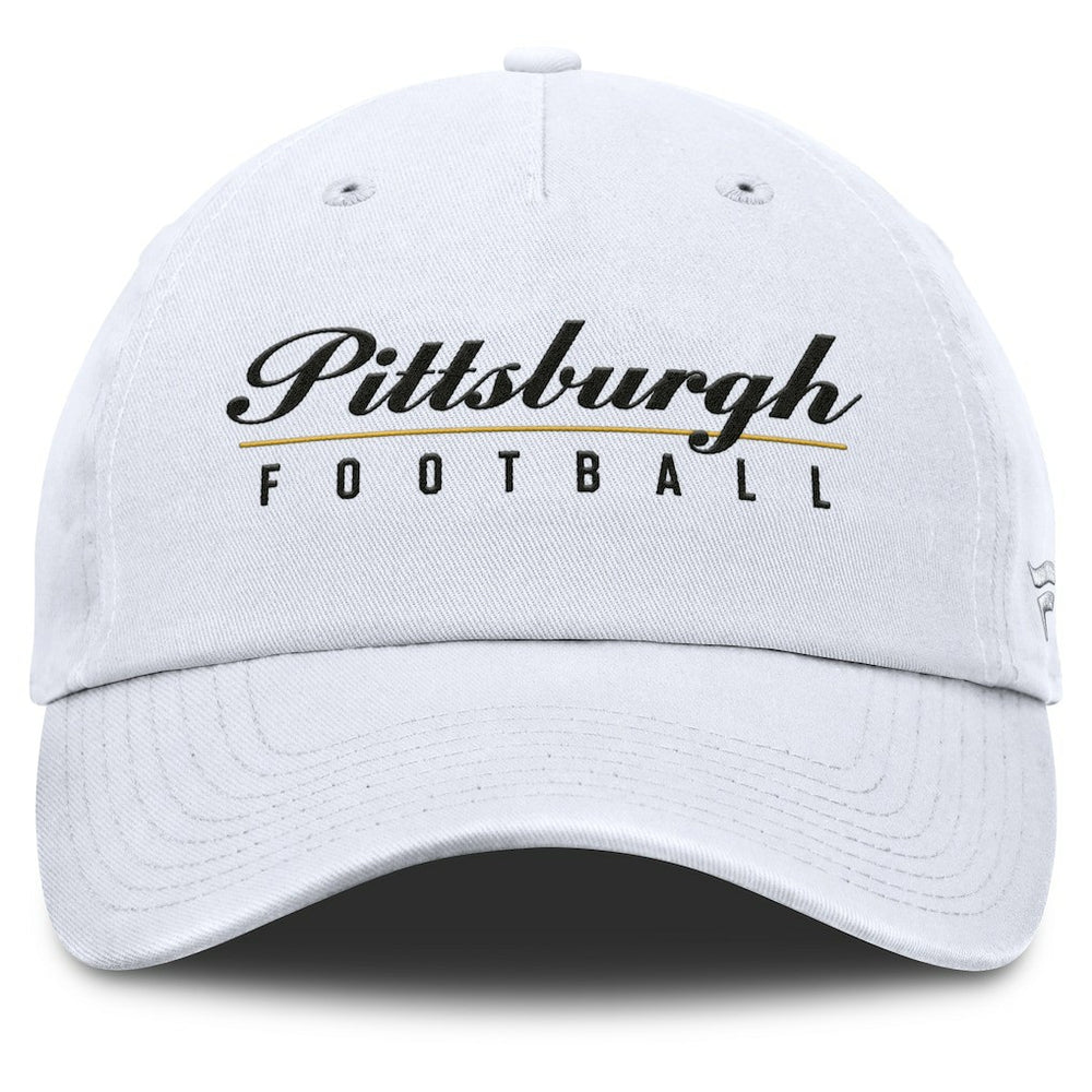 Pittsburgh Steelers Women's Harmony Adjustable Hat - White outlet