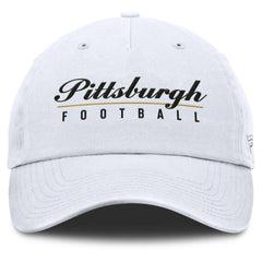 Pittsburgh Steelers Women's Harmony Adjustable Hat - White outlet