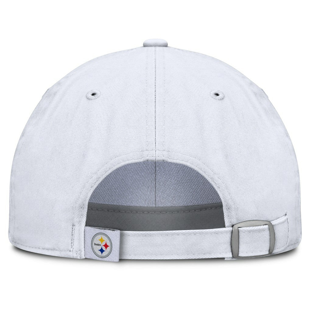 Pittsburgh Steelers Women's Harmony Adjustable Hat - White outlet