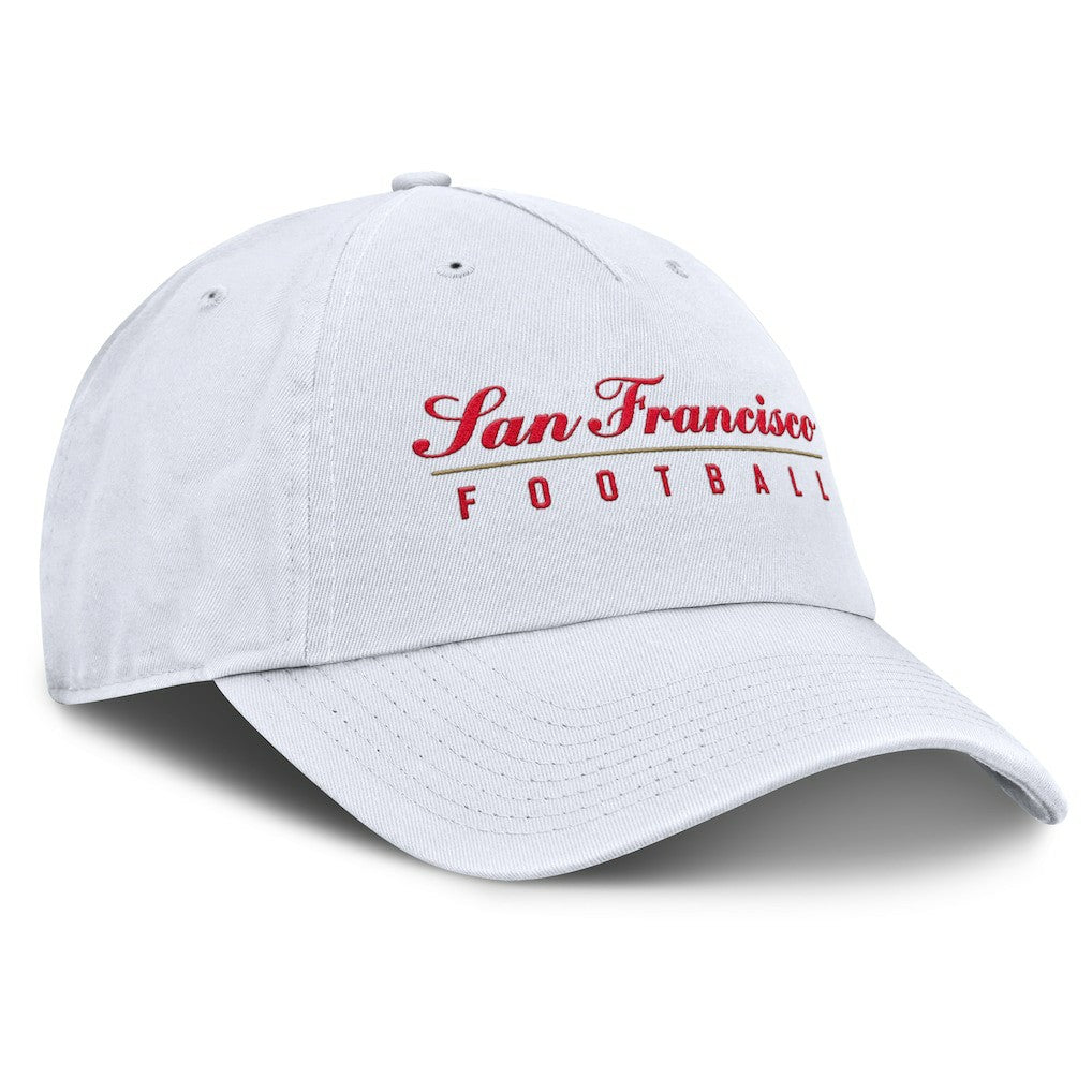 San Francisco 49ers Women's Harmony Adjustable Hat - White on sale