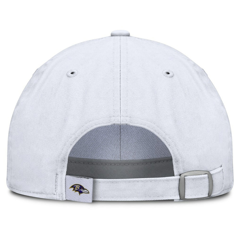 Baltimore Ravens Women's Harmony Adjustable Hat - White for sale