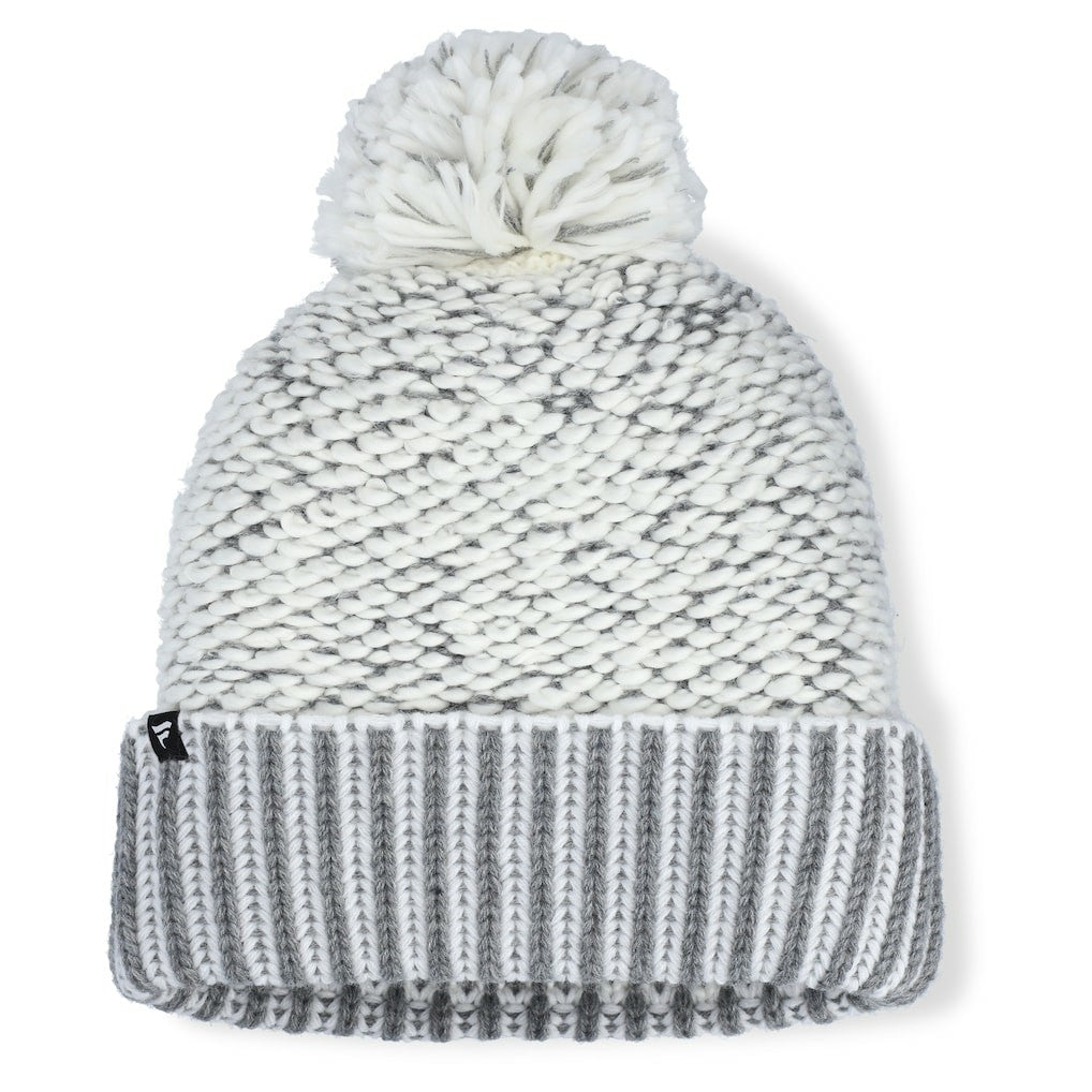 Cincinnati Bengals Women's Pro Set Cuffed Knit Hat with Pom - Heather Gray online
