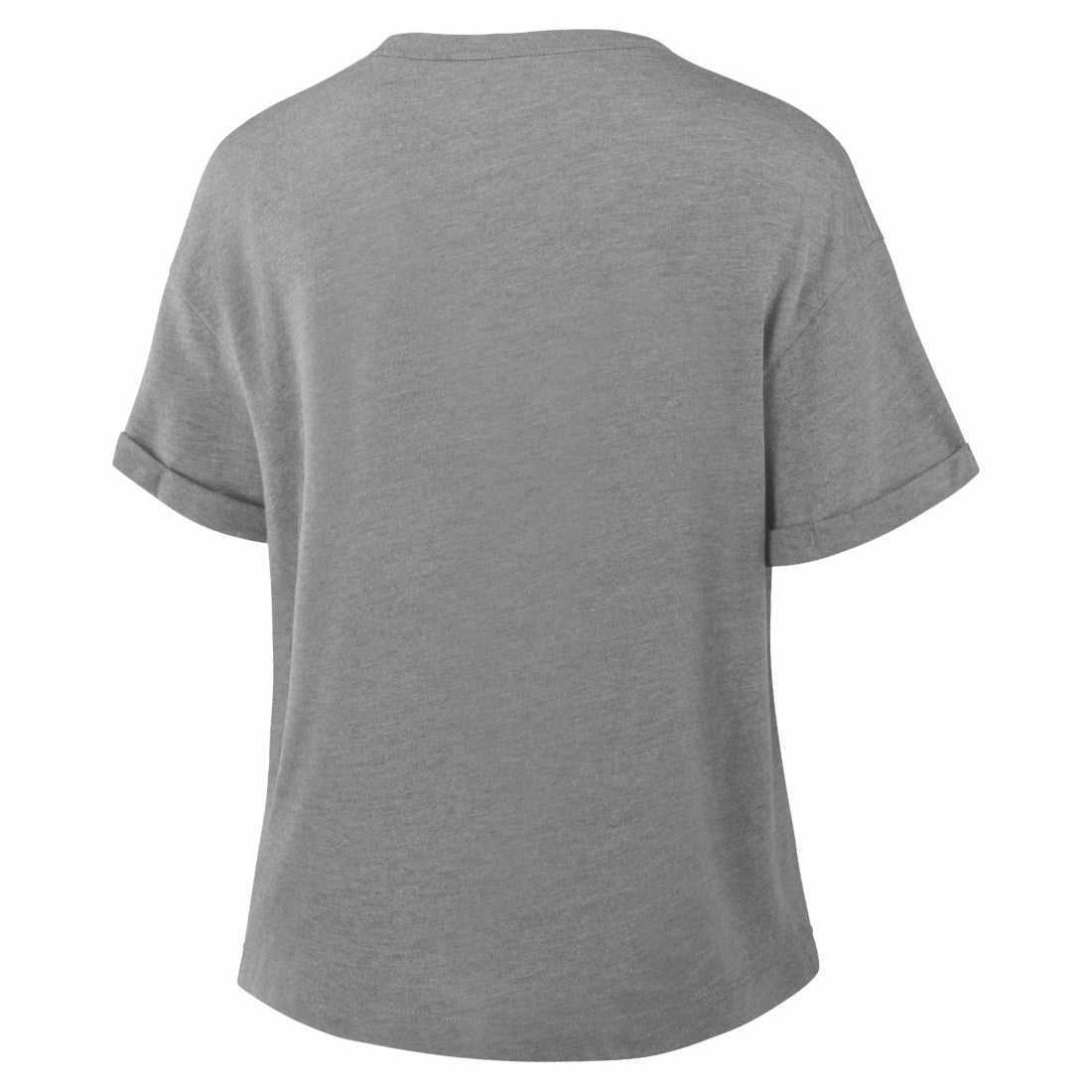 Dallas Cowboys Women's Pennant Wave Tribute Tri-Blend Boxy T-Shirt - Heather Gray outlet