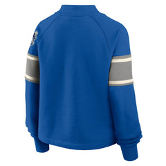Dallas Cowboys Oversized Hometown Toss Sweep Mock Neck Pullover - Royal online