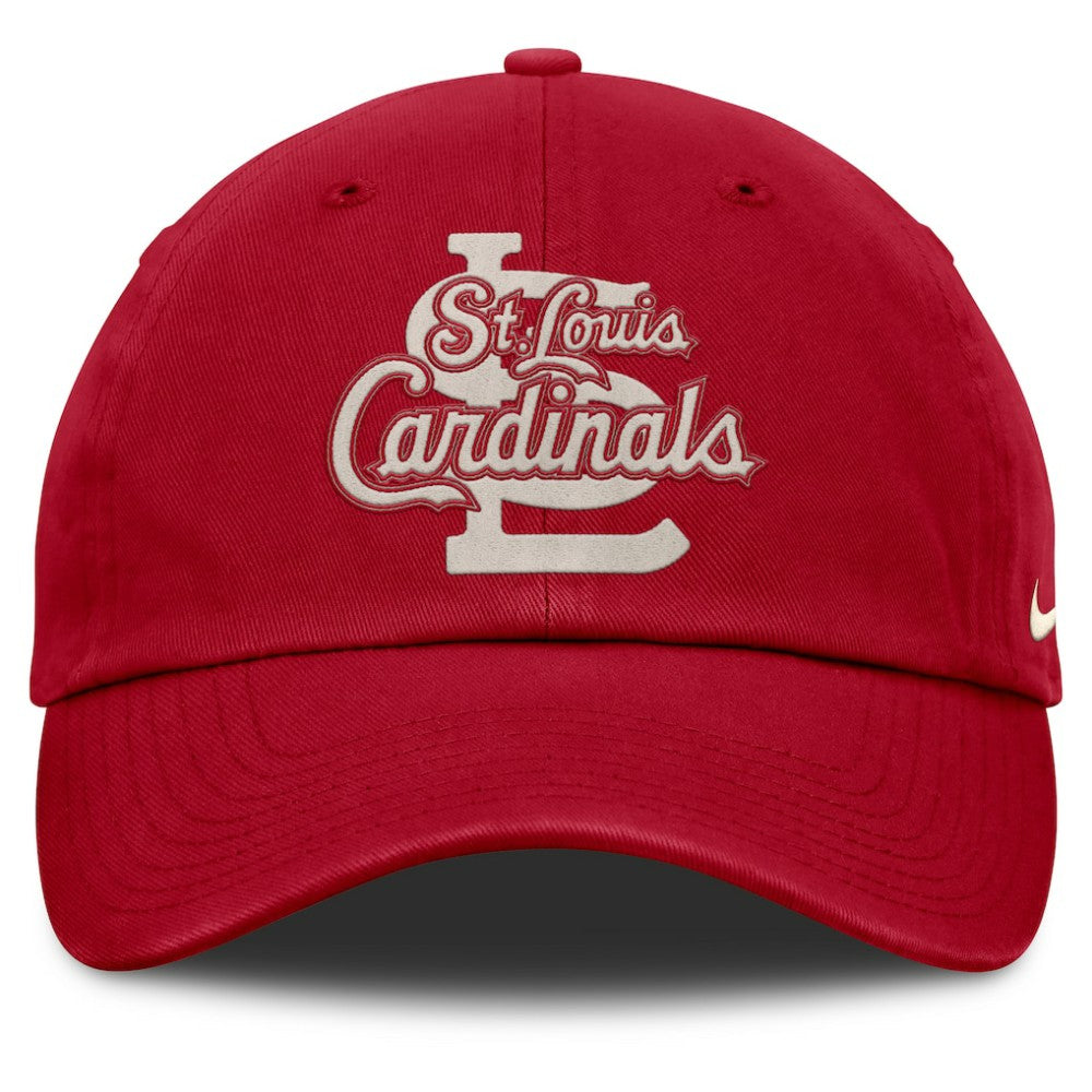 St. Louis Cardinals Statement Club Adjustable Hat - Red | Nike
