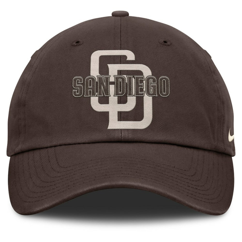 San Diego Padres Statement Club Adjustable Hat - Brown | Nike