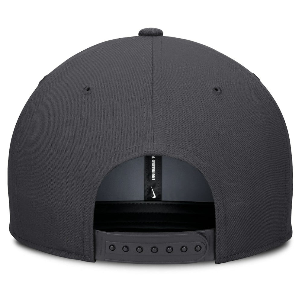 Chicago Cubs Statement Pro Snapback Hat - Anthracite | Nike