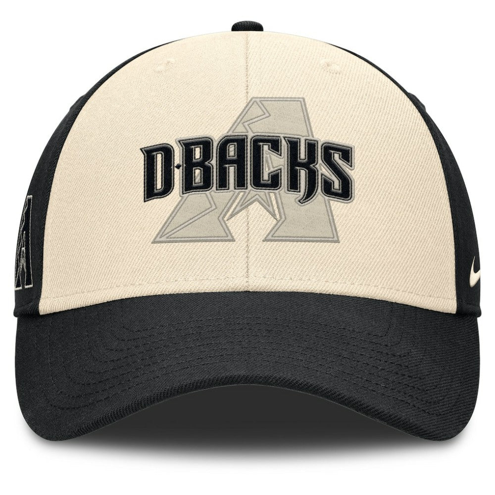 Arizona Diamondbacks Statement Club Performance Adjustable Hat - Black/Natural | Nike