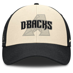 Arizona Diamondbacks Statement Club Performance Adjustable Hat - Black/Natural | Nike