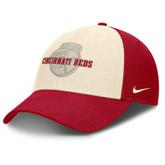Cincinnati Reds Statement Club Performance Adjustable Hat - Red/Natural | Nike