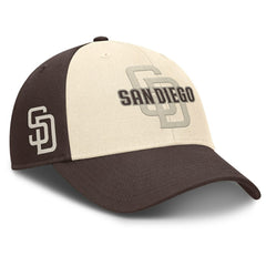 San Diego Padres Statement Club Performance Adjustable Hat - Brown/Natural | Nike