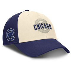 Chicago Cubs Statement Club Performance Adjustable Hat - Royal/Natural | Nike