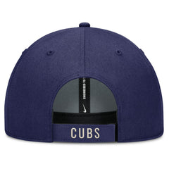 Chicago Cubs Statement Club Performance Adjustable Hat - Royal/Natural | Nike