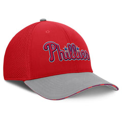 Philadelphia Phillies Pennant Flex Hat - Red/Gray
