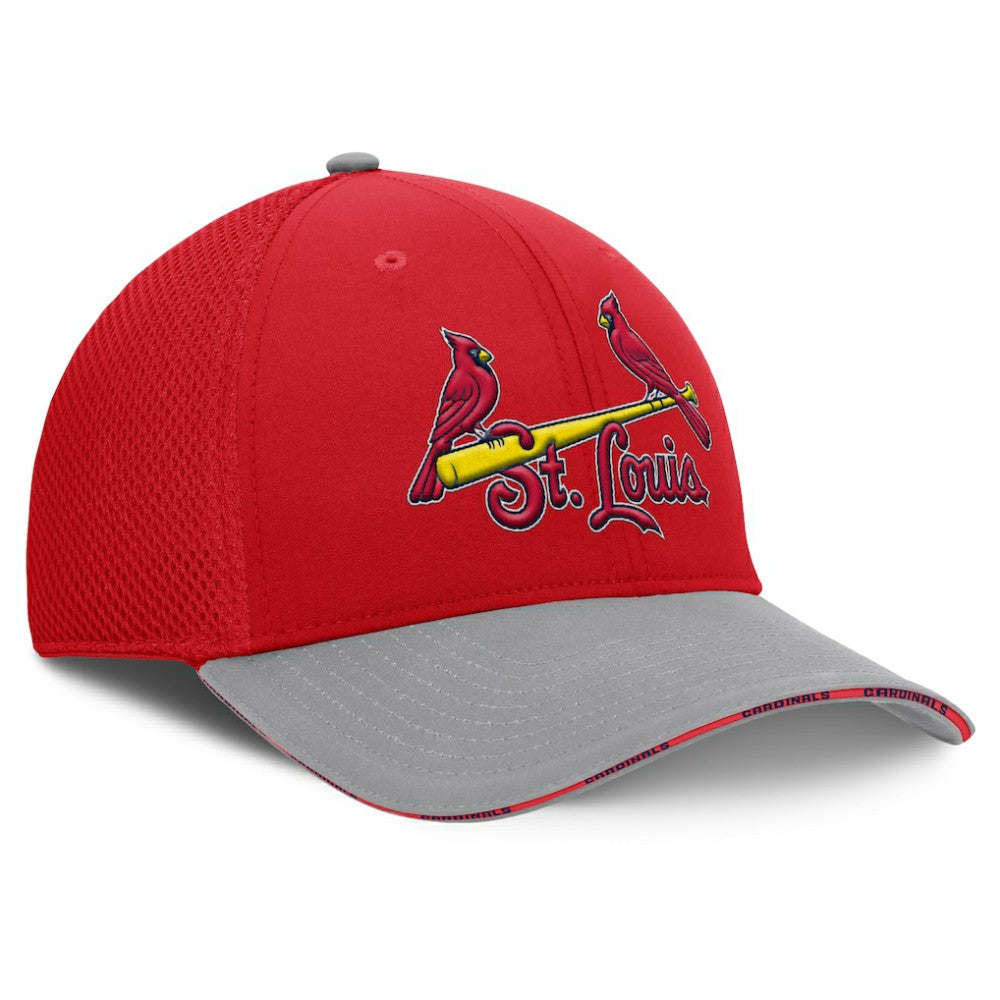 St. Louis Cardinals Pennant Flex Hat - Red/Gray