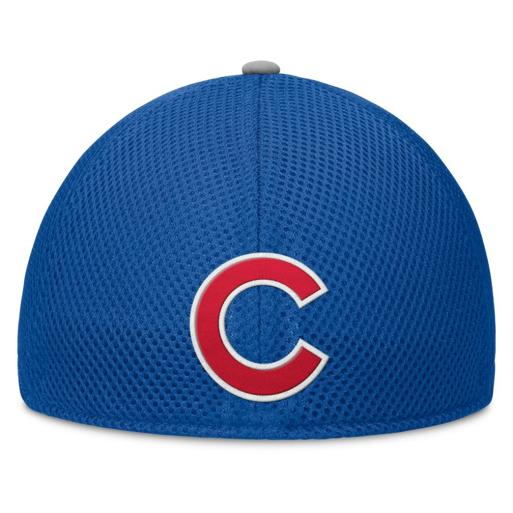 Chicago Cubs Pennant Flex Hat - Royal/Gray