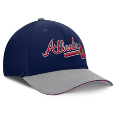 Atlanta Braves Pennant Flex Hat - Navy/Gray