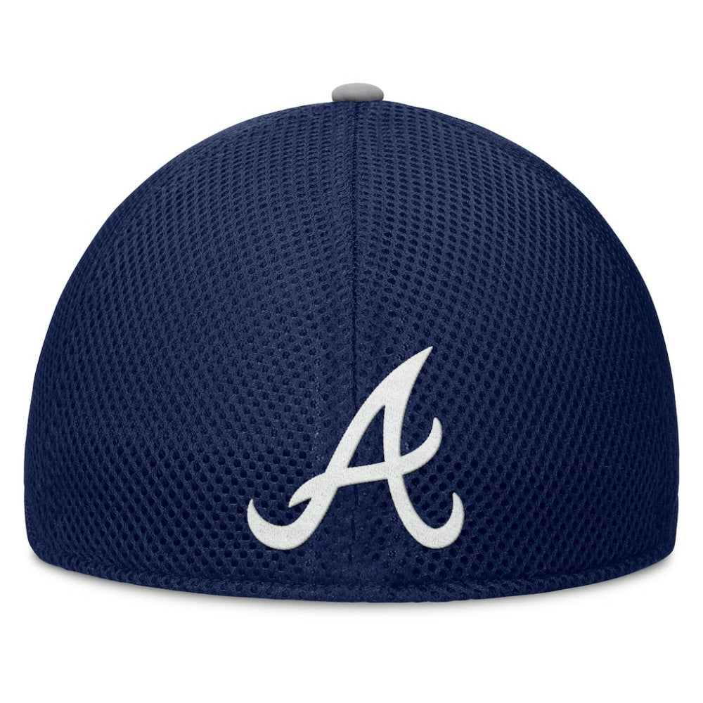 Atlanta Braves Pennant Flex Hat - Navy/Gray