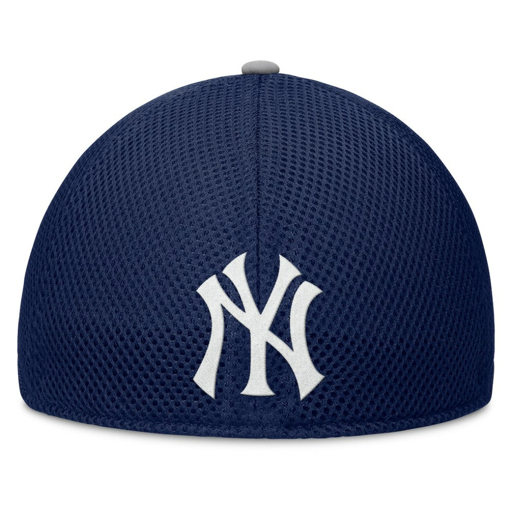 New York Yankees Pennant Flex Hat - Navy/Gray