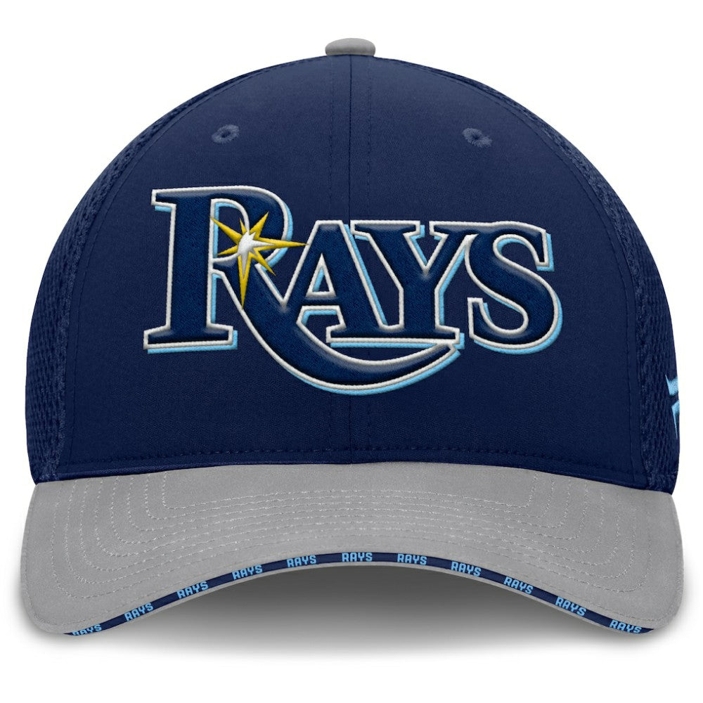 Tampa Bay Rays Pennant Flex Hat - Navy/Gray