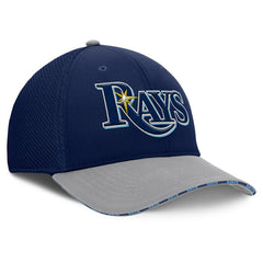Tampa Bay Rays Pennant Flex Hat - Navy/Gray