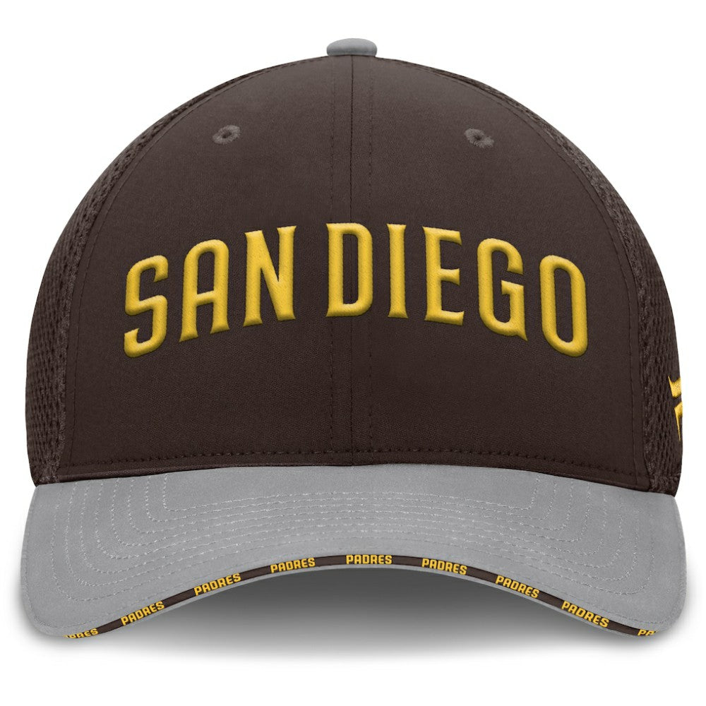 San Diego Padres Pennant Flex Hat - Brown/Gray