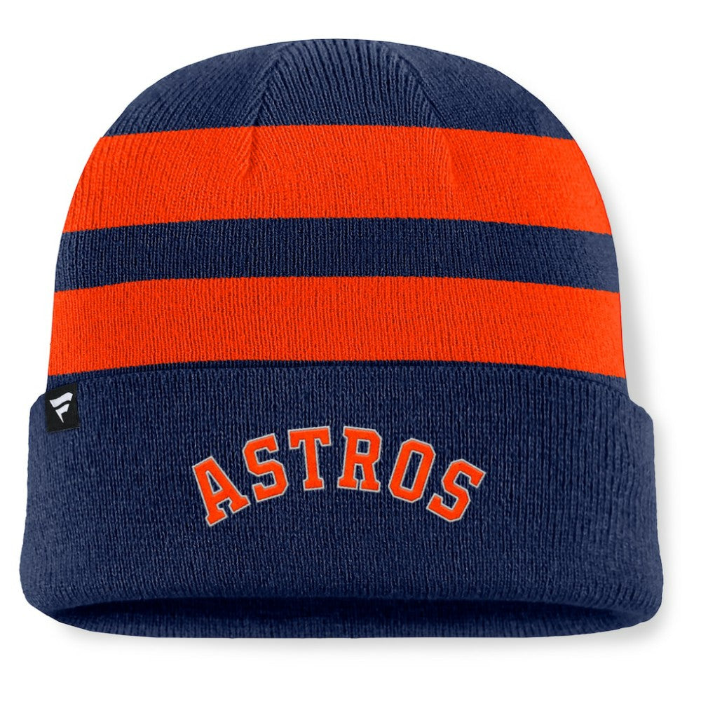 Houston Astros Baseline Cuffed Knit Hat - Navy