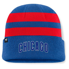 Chicago Cubs Baseline Cuffed Knit Hat - Royal