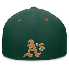 Athletics Splinter Fitted Hat - Green/Tan