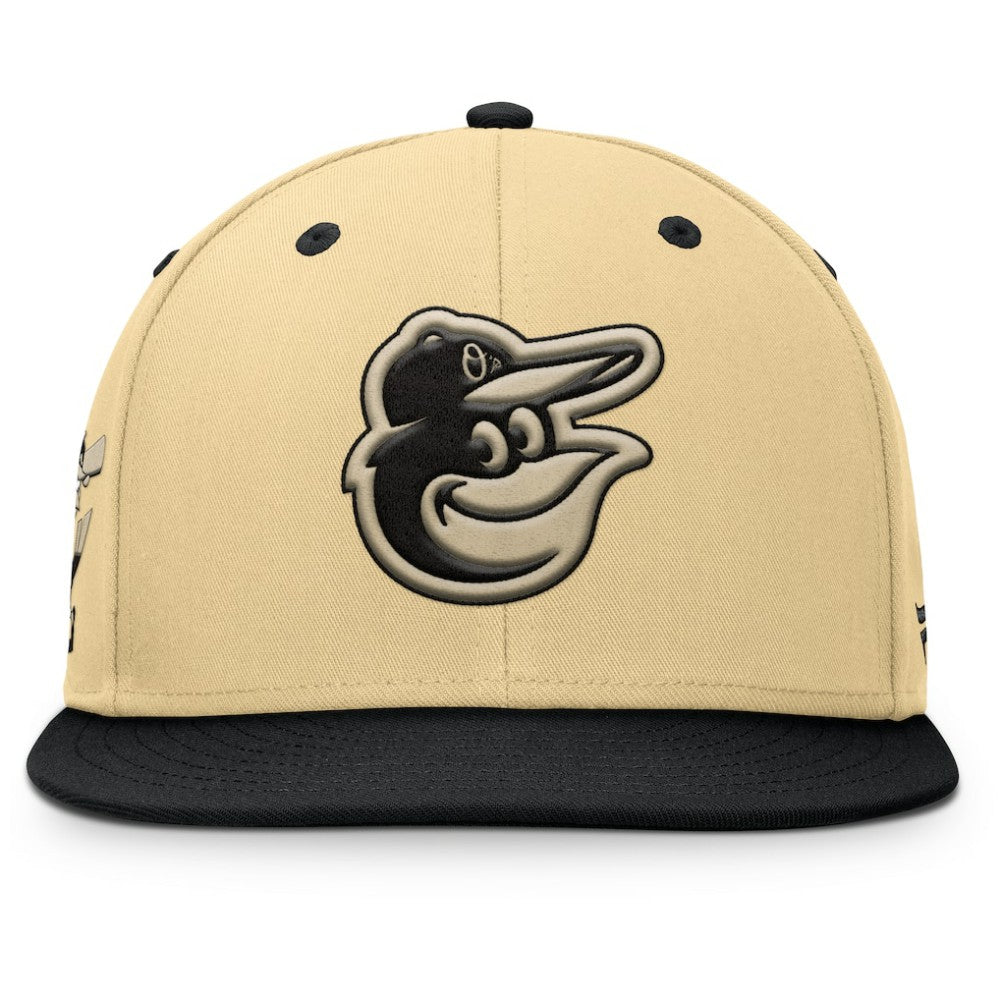 Baltimore Orioles Duel Adjustable Hat - Khaki